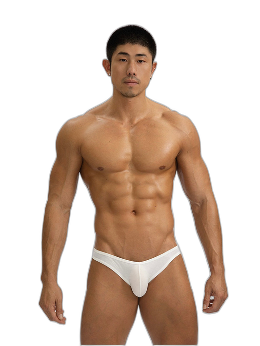 Sexy V-shape Low-rise Threaded Bikini For Men