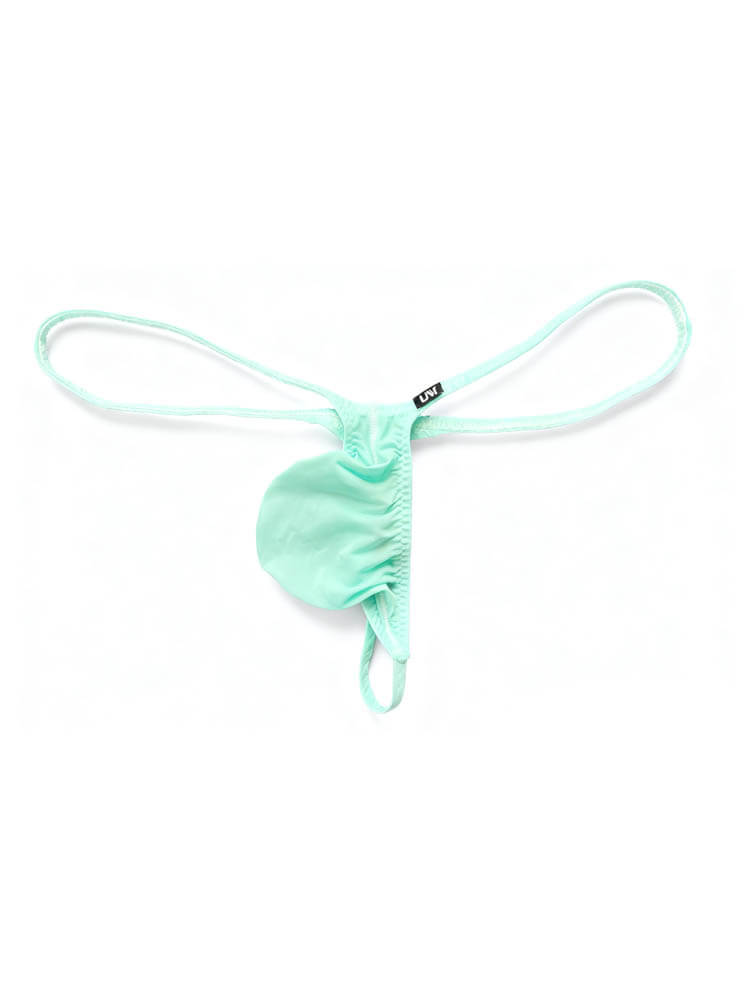 Men's Sexy Low-Rise Thin Strap Large Pouch Thong