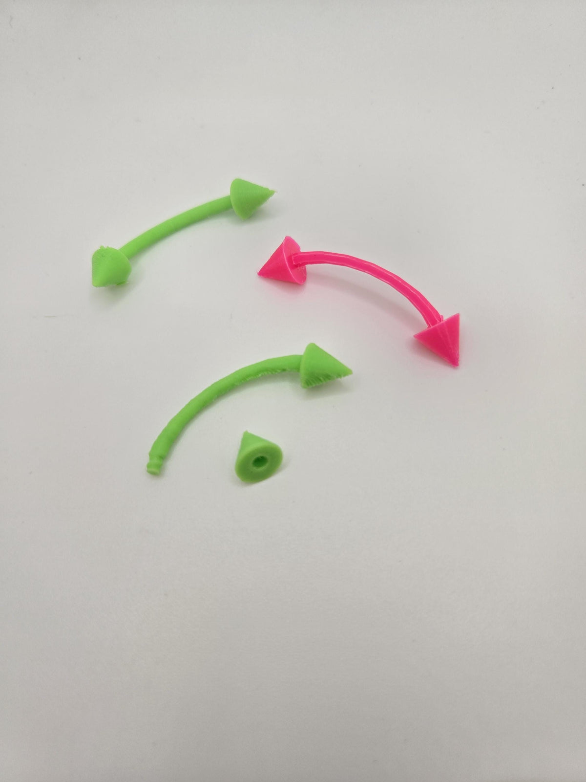 3D Printed Pup Hood Eyebrow Piercing
