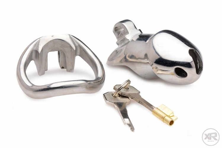 Rikers 24-7 Stainless Steel Locking Chastity Cage