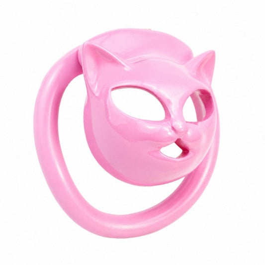 Cat Face Chastity Cage