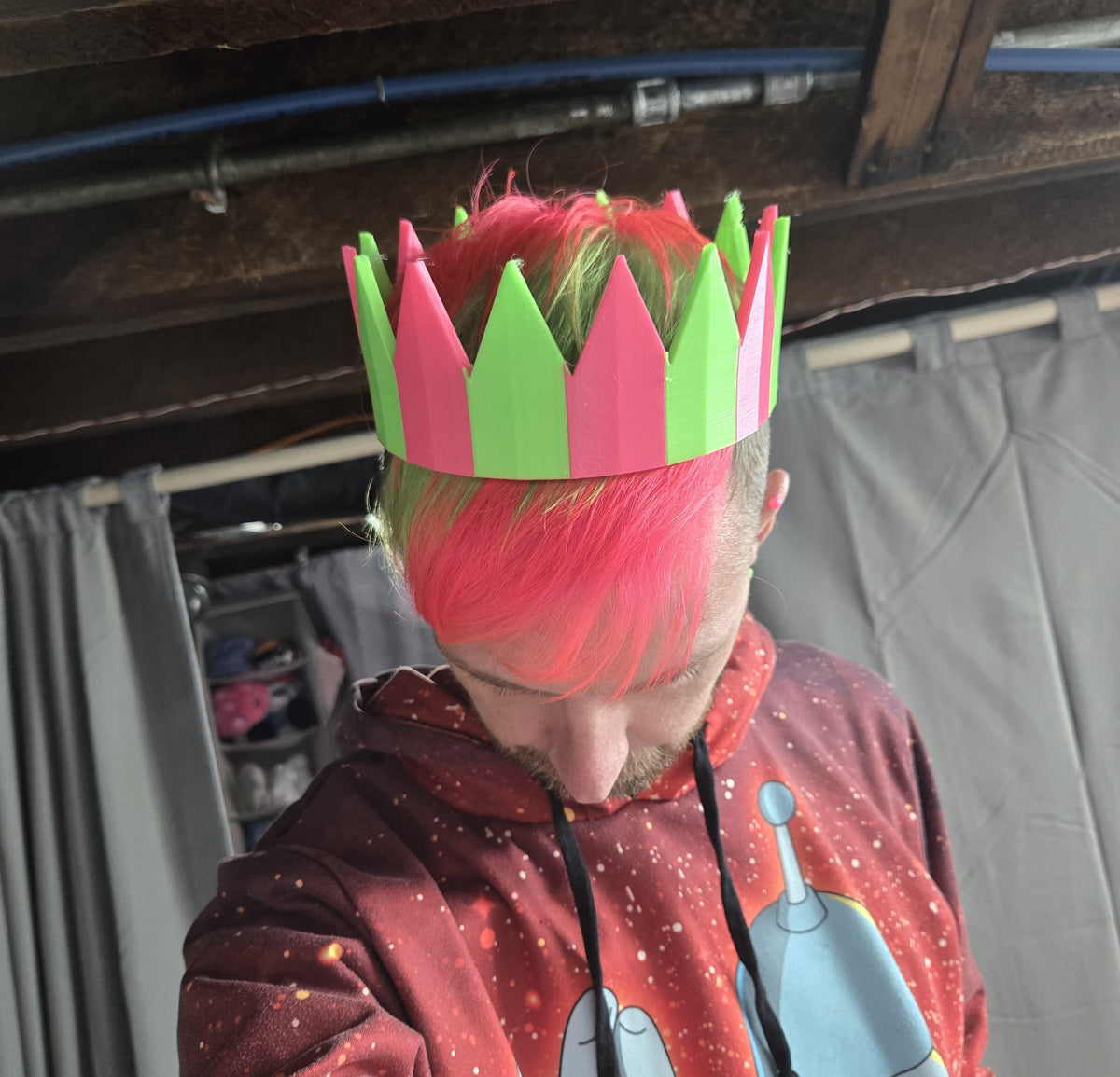 3D Printed Rave/Festival Crown