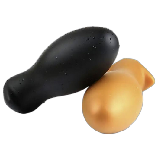 ELITE Liquid Silicone Torpedo Plug Small Bronze