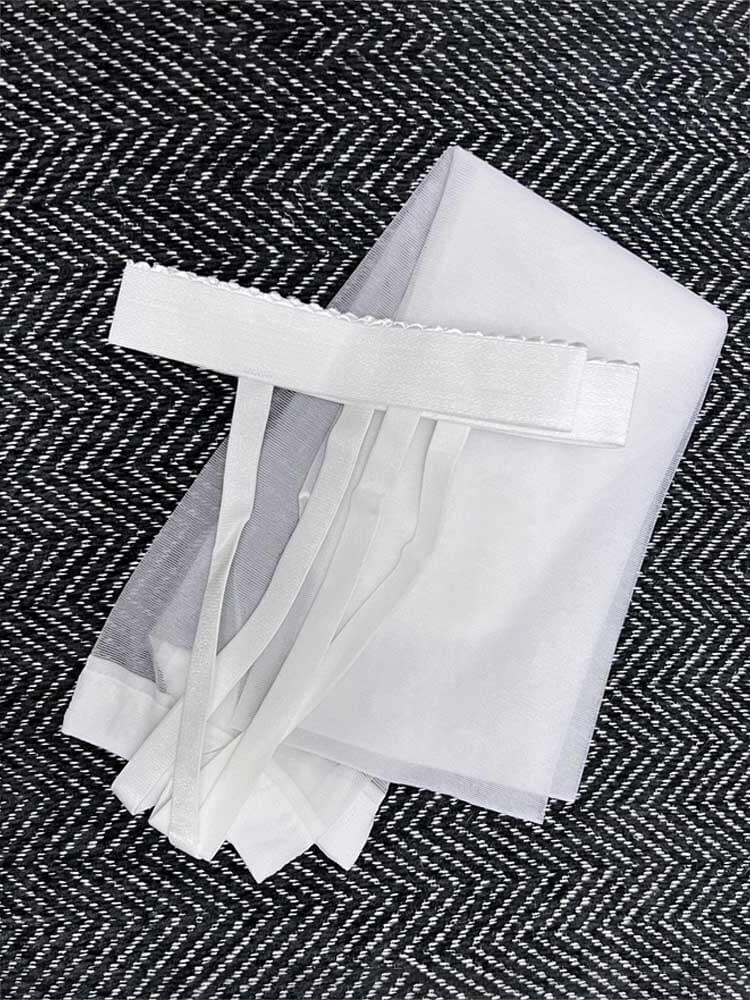 Men's Sexy Sheer Narrow-Band Garter Stockings