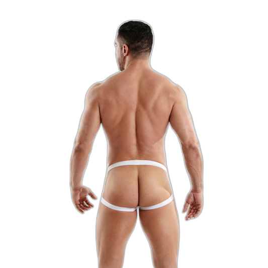 TOF Paris Temptation Microfiber Jock Strap White