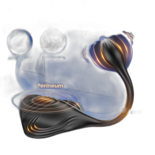 Manta - Ray Shape Prostate Massager - Anal Vibrator