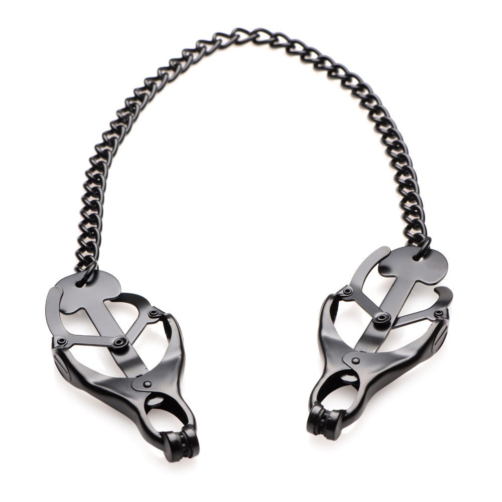 Black Japanese Nipple Clamps