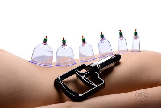 Sukshen 6 Piece Cupping Set with Acu-Points