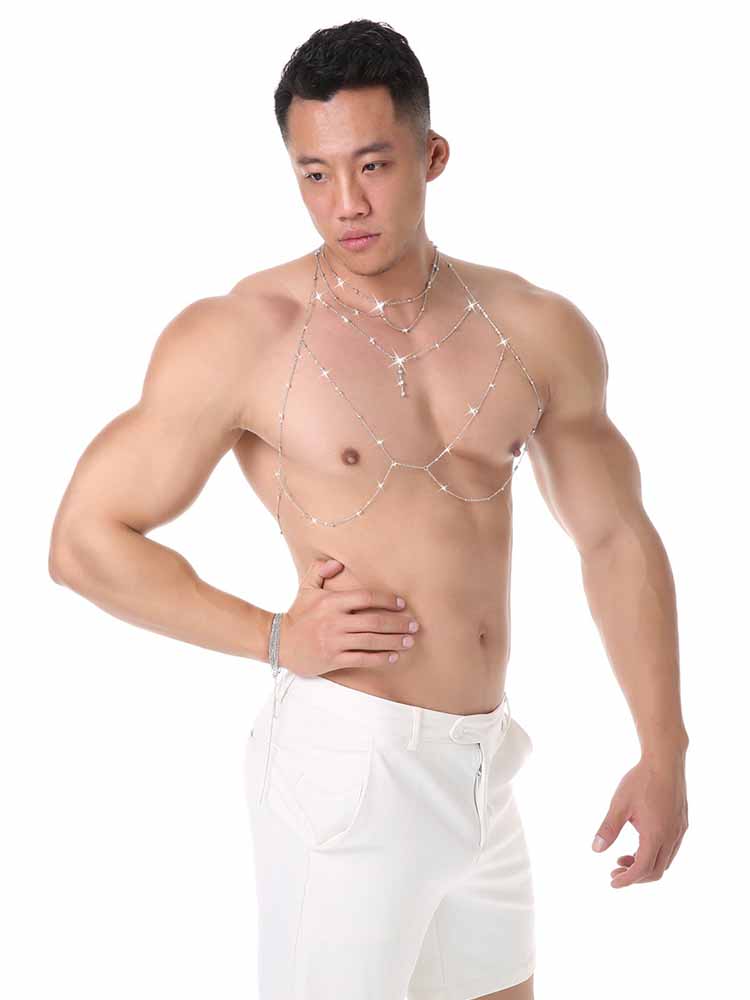 Men's Nightclub Diamond Performance Outfit