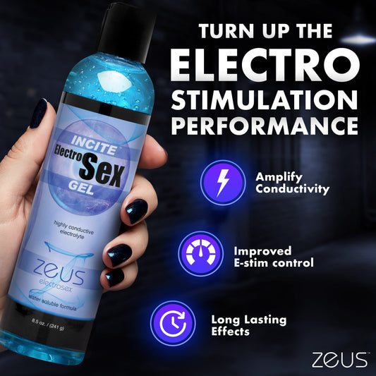 Zeus 8.5oz Incite Electrosex Gel