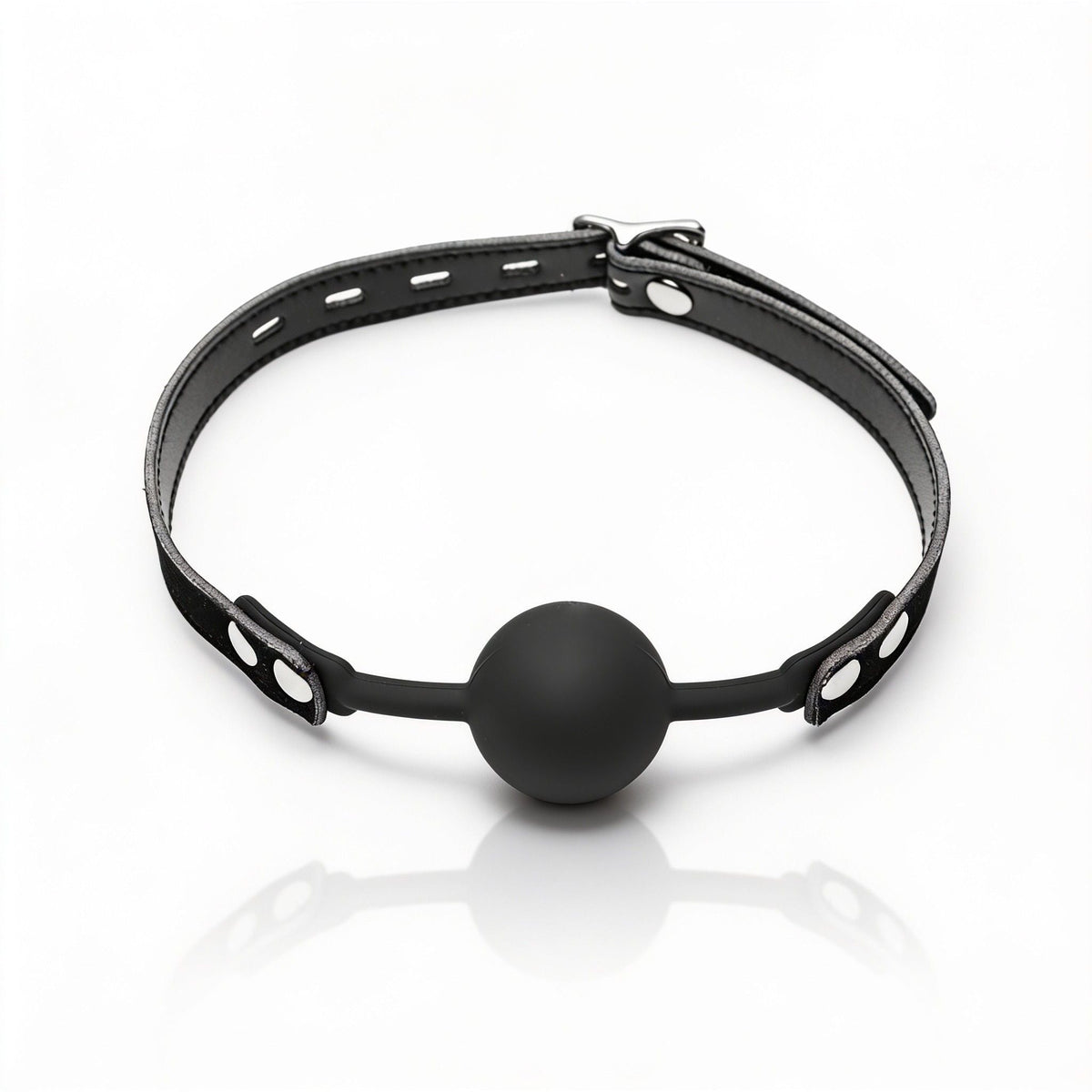 Premium Hush Locking Silicone Ball Gag