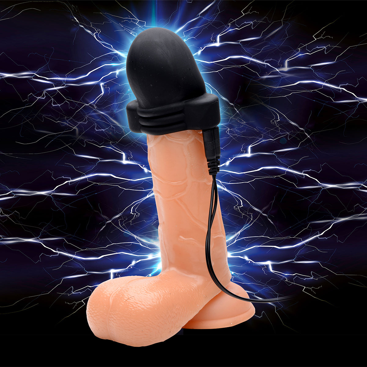 Lightning Hood E-Stim Penis Head Teaser