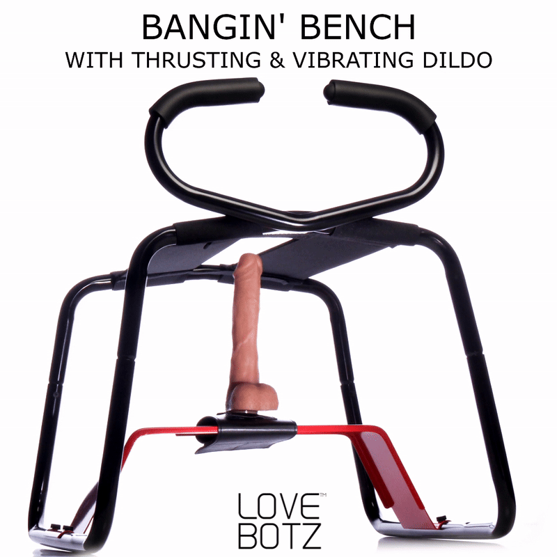 Bangin' Bench with Thrusting & Vibrating Dildo
