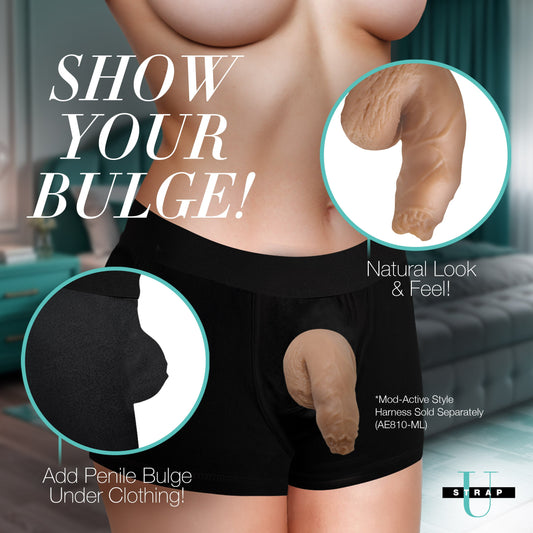 5.1' Uncut Silicone Packer Dildo
