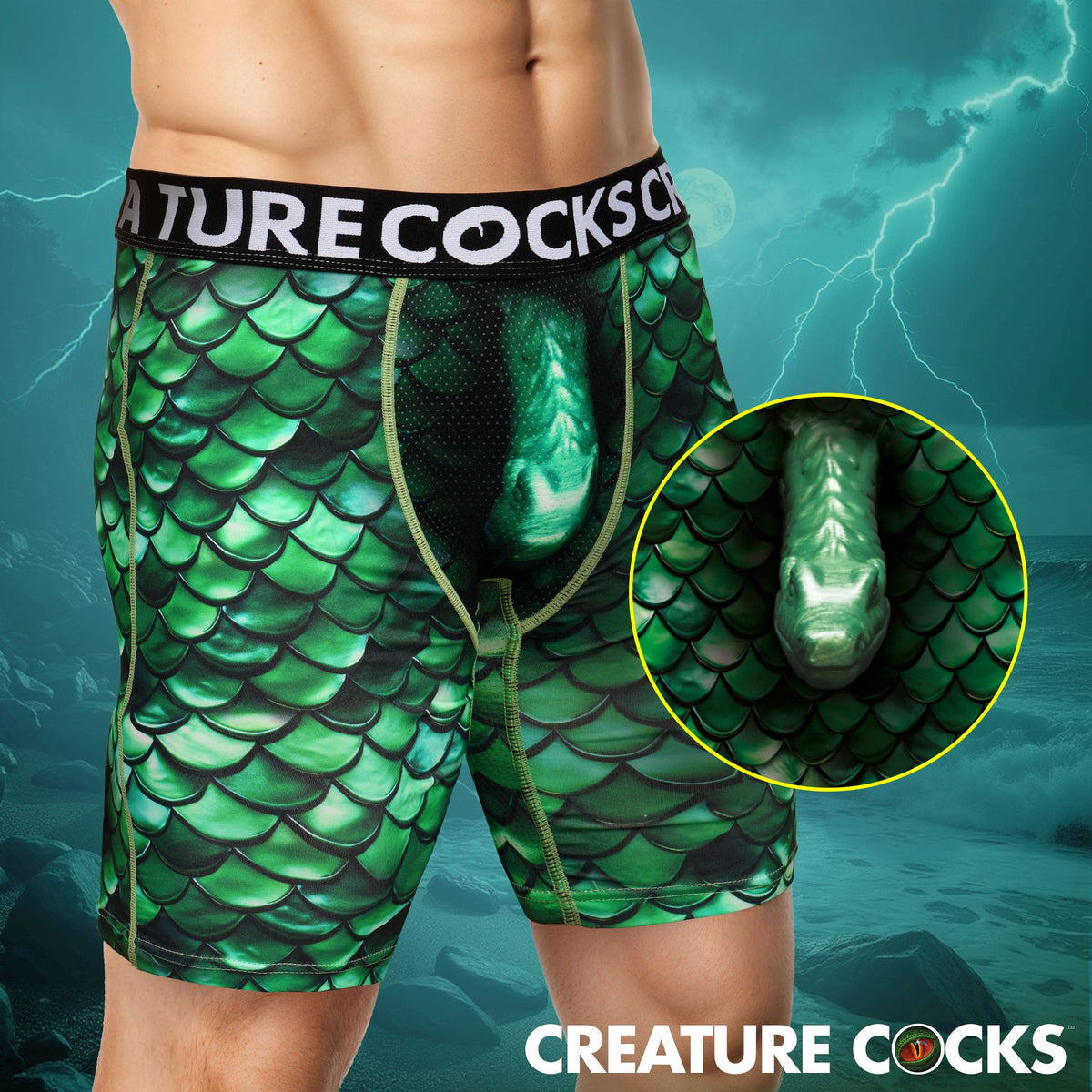 Creature Cocks Cockness Monster Boxer Shorts
