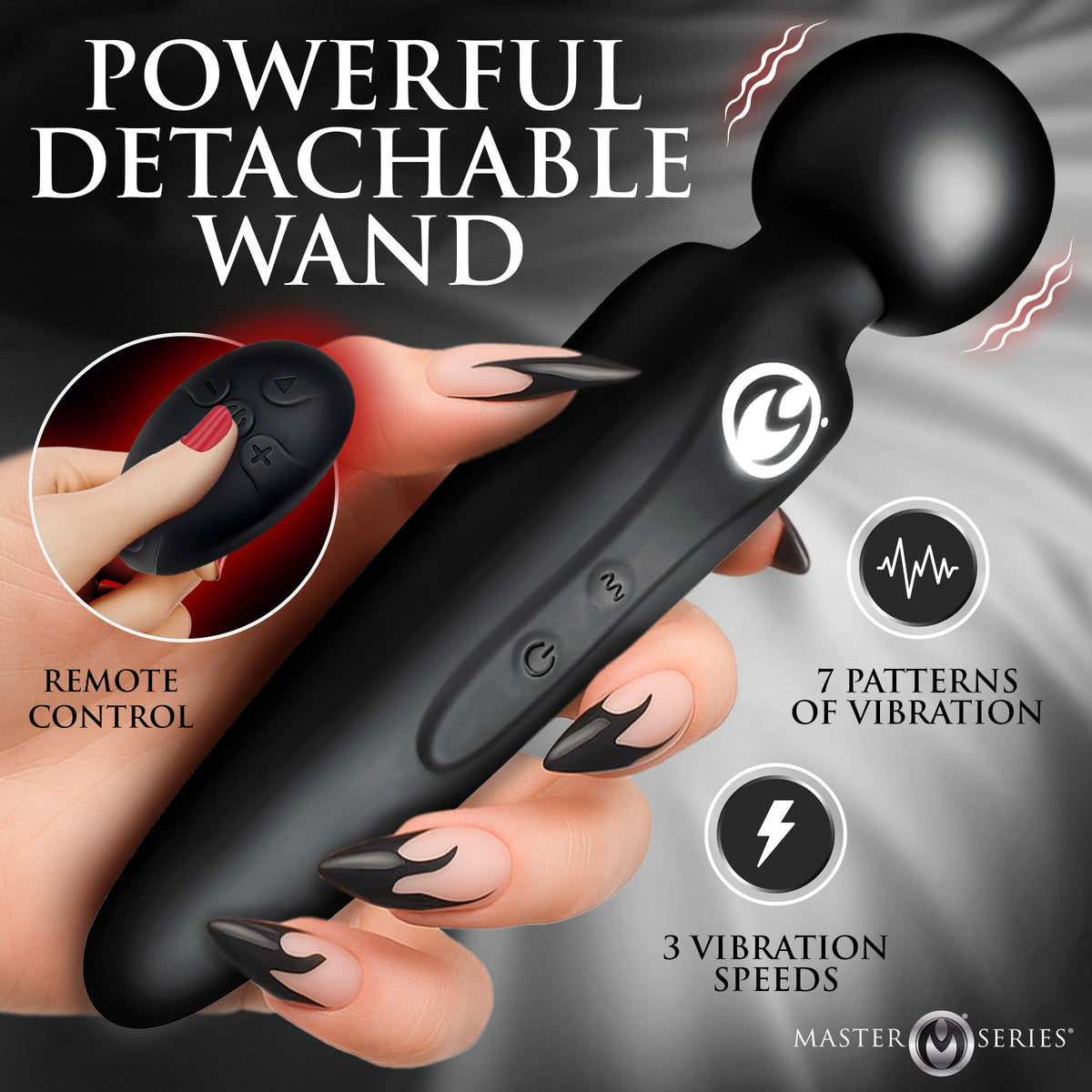 Thunderstick Forced Orgasm Thigh Strap and Wand Set