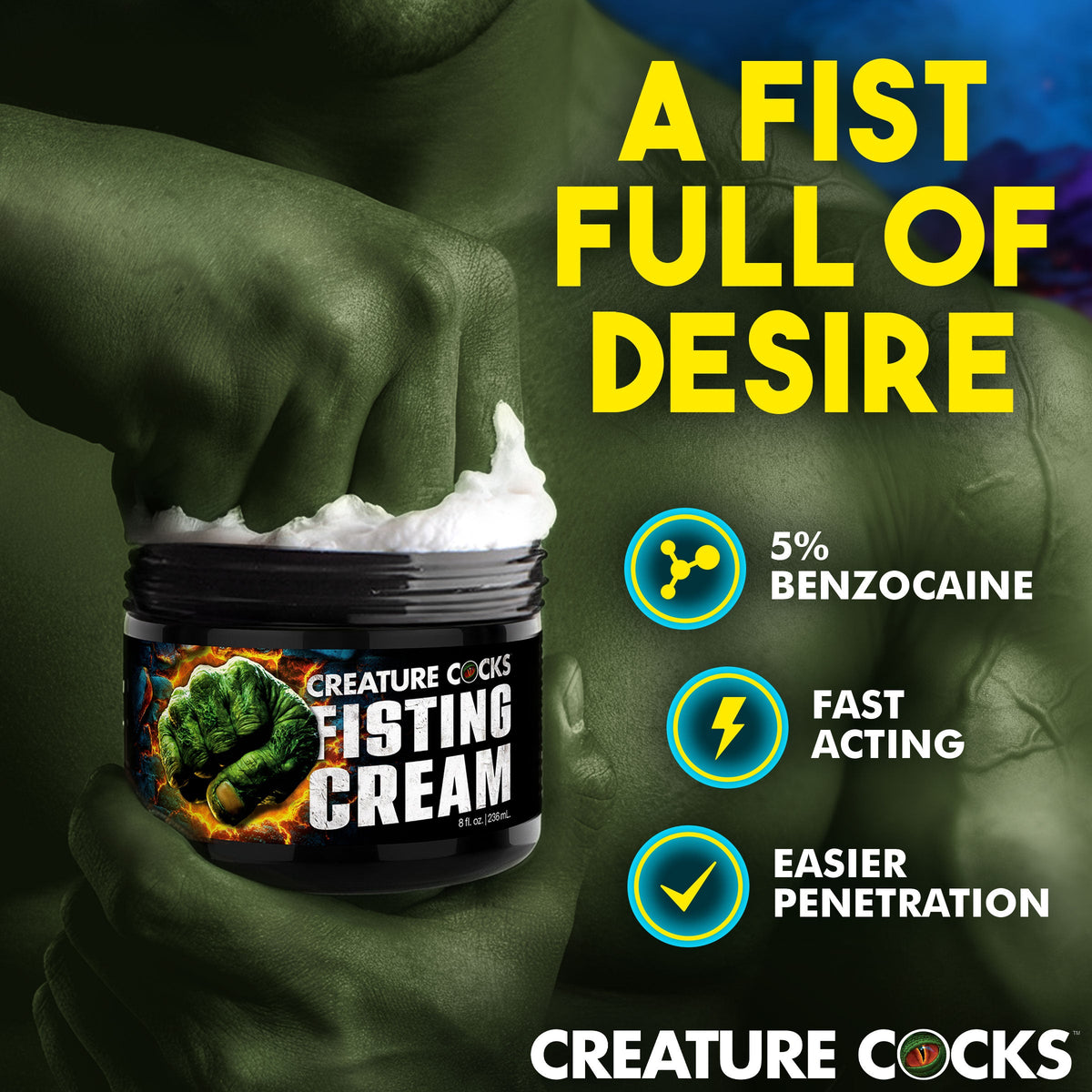 8oz Fisting Cream