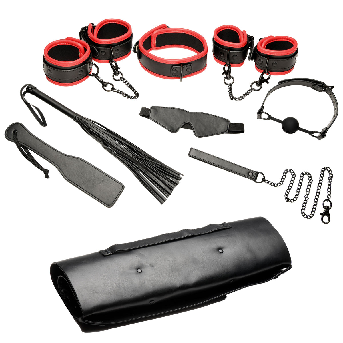 Leather Bondage Travel Set
