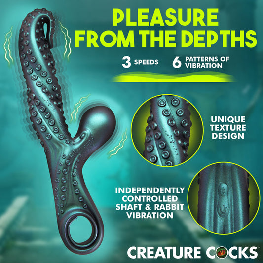 Tentacle Silicone Rabbit Vibrator