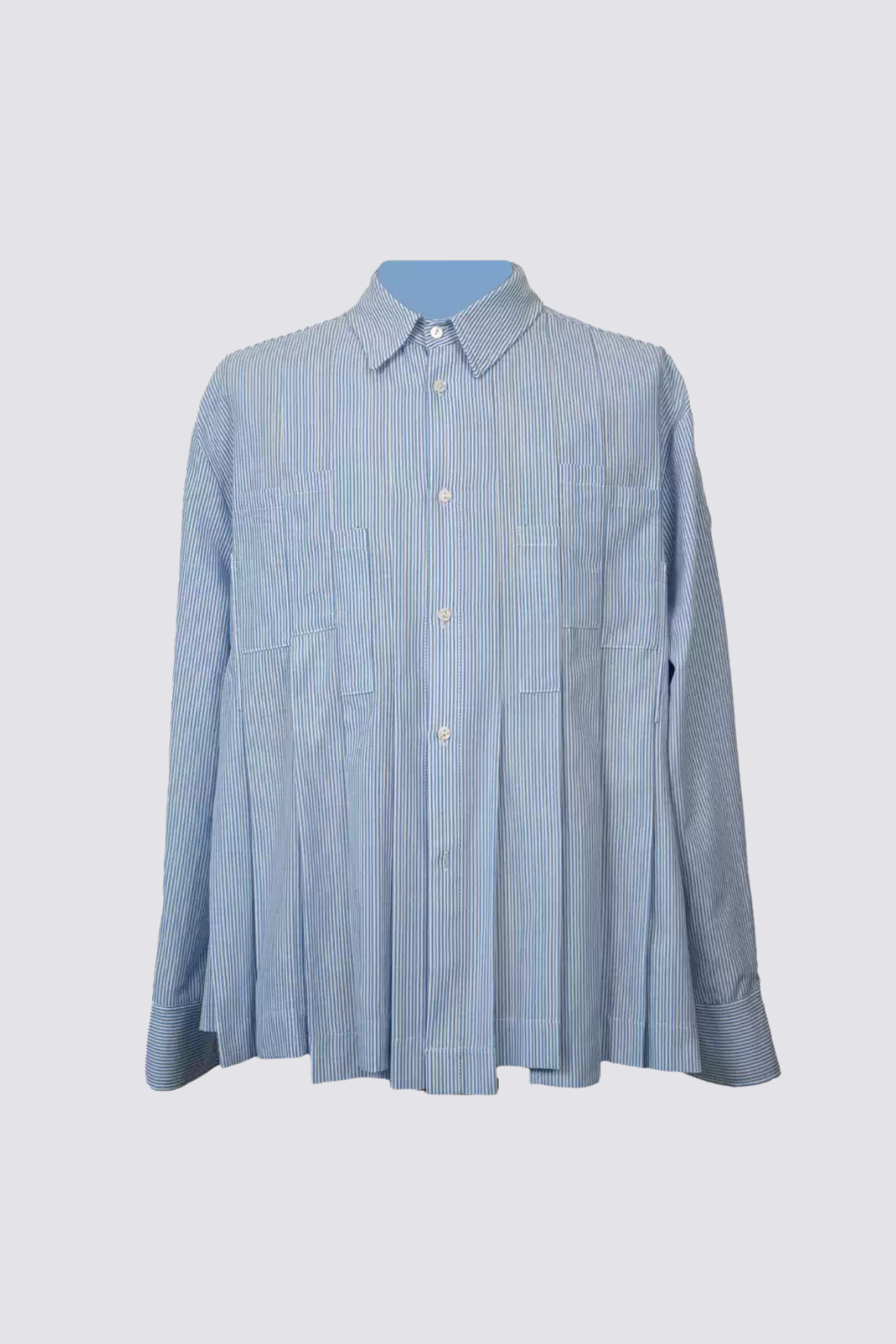 Aether Glow Long Sleeve Stripe Shirt