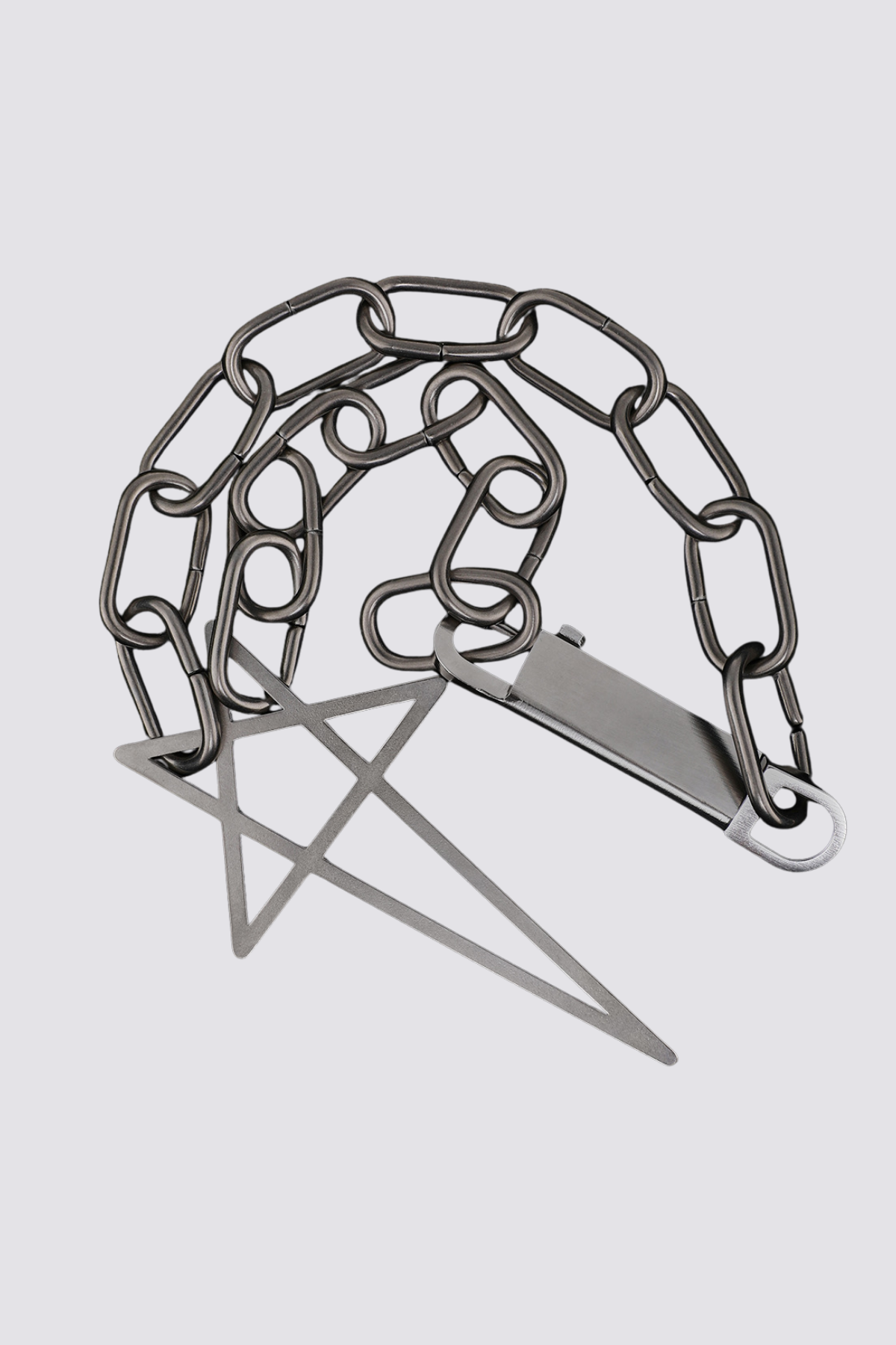 Alloy Arc Pentagram Necklace