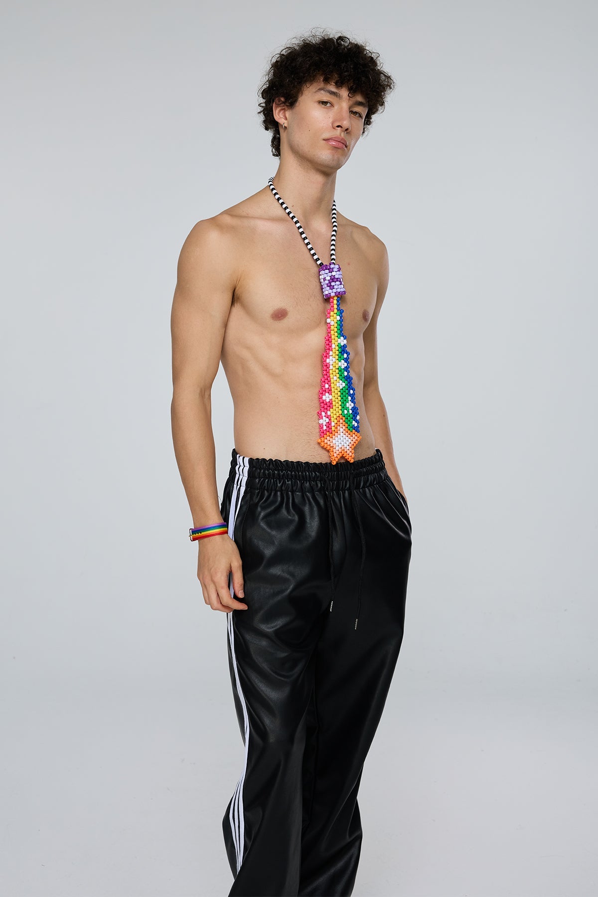 Amabel Star Rainbow Beaded Tie