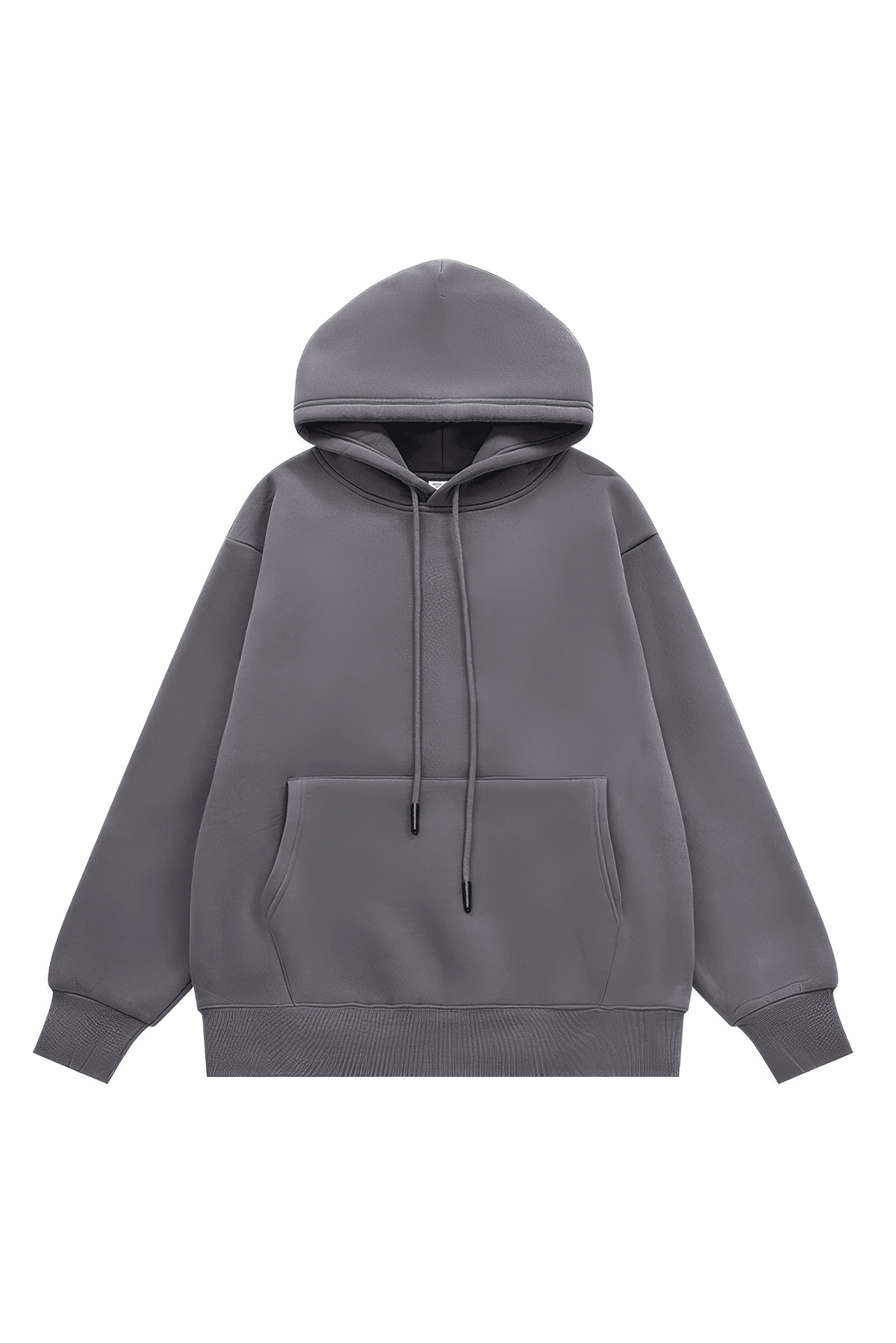 American Style Solid Color 350g Fleece Hoodie