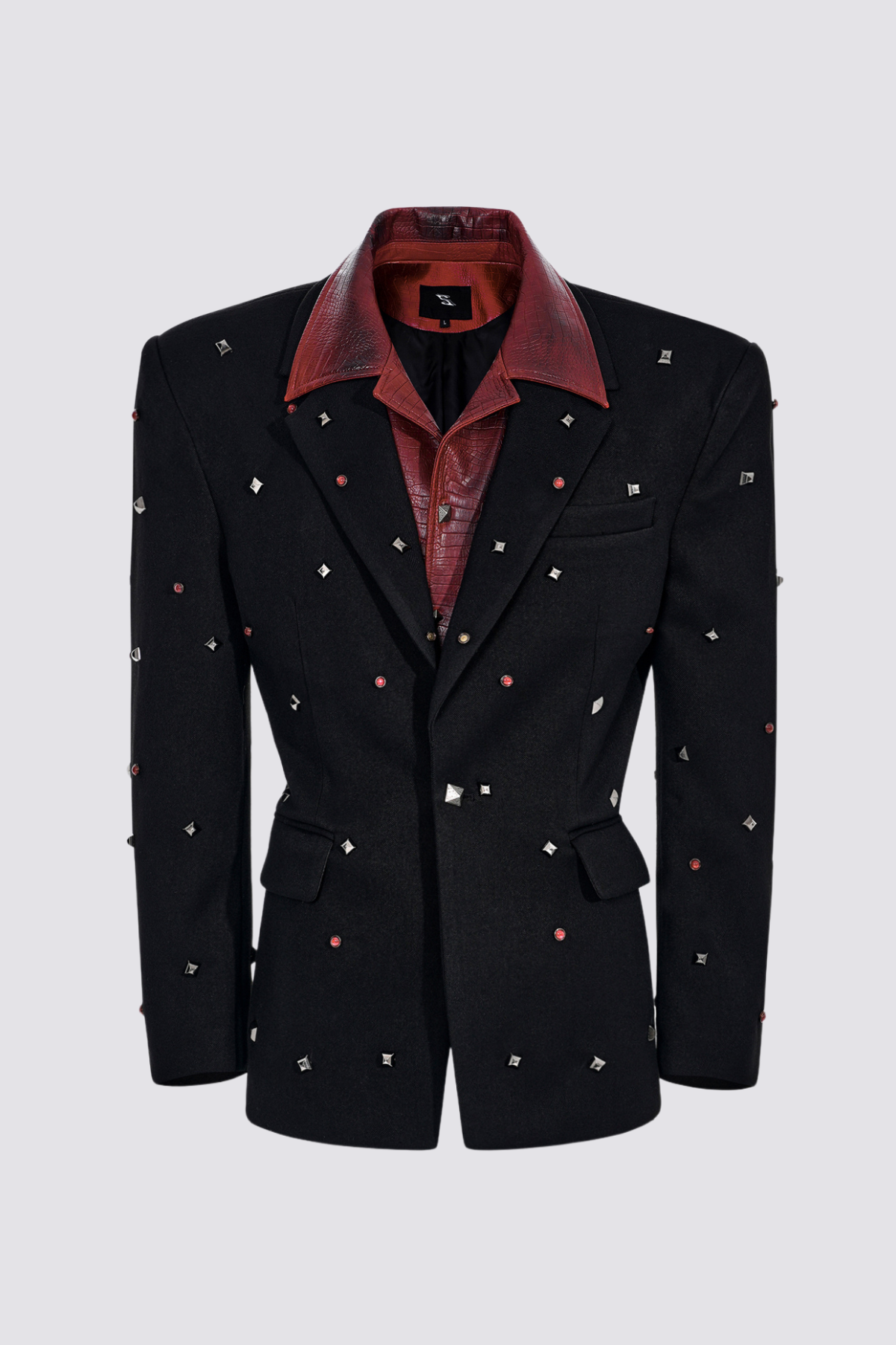 Ash Thread Rivet Button Jacket