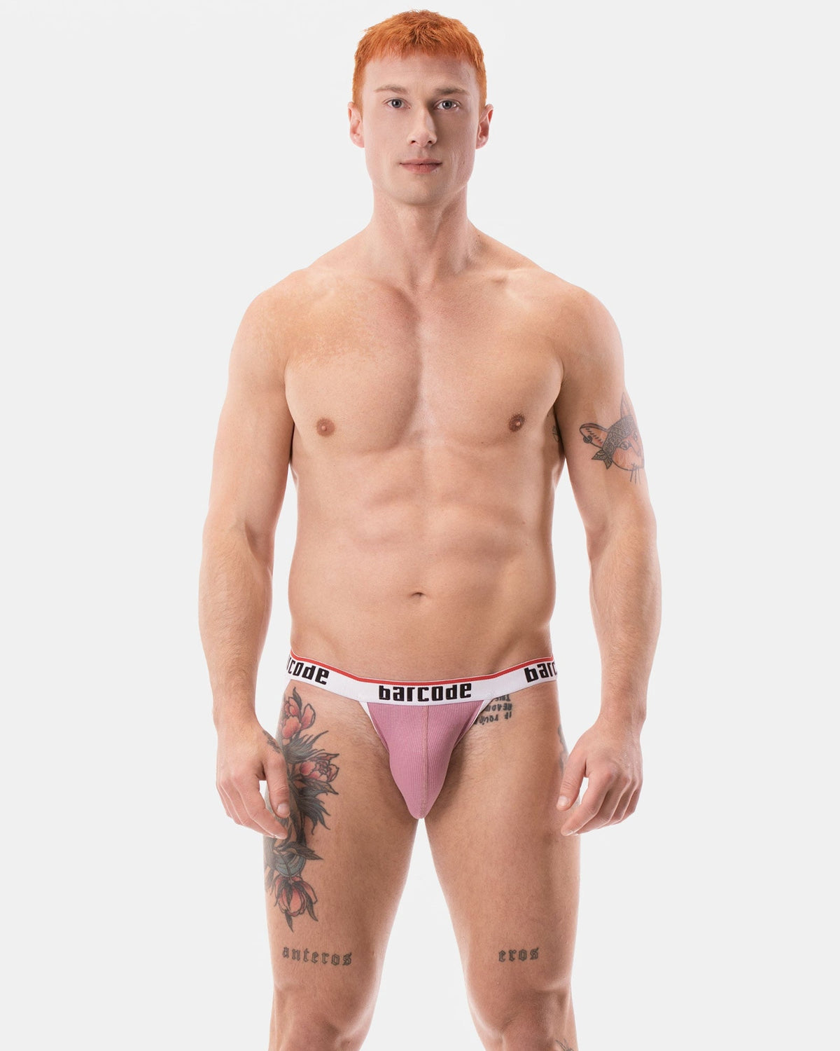 Barcode Berlin Cosme Jockstrap Brownishpurple