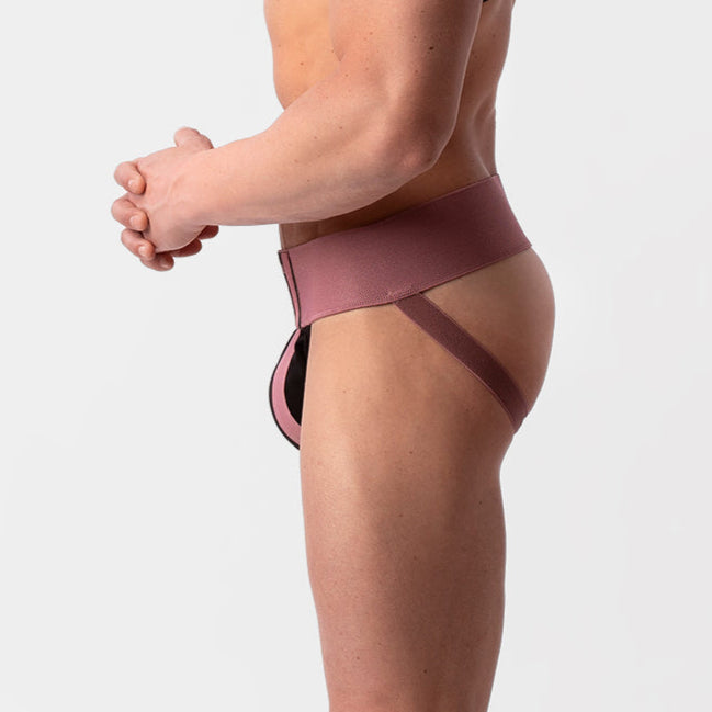 Barcode Berlin Jockstrap Multipack Jock Zuri 1x Red + 1x Bluebeige + 1x Darkarmy + 1x Brownishpurple