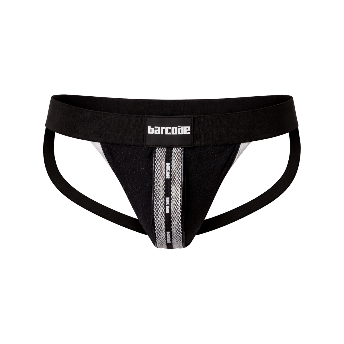 Barcode Berlin Mesh Jock Tel Black-White