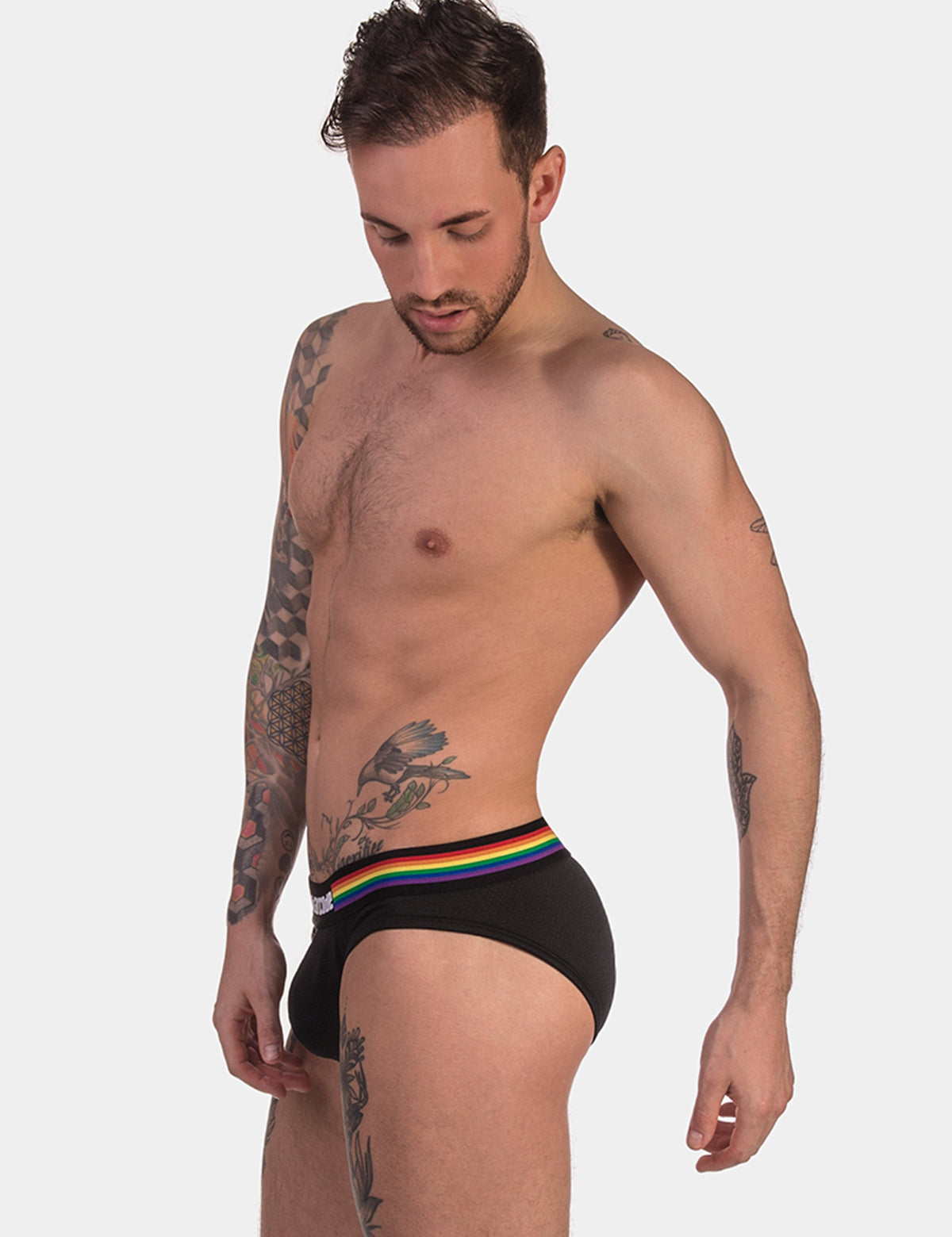 Barcode Berlin Pride Brief Black