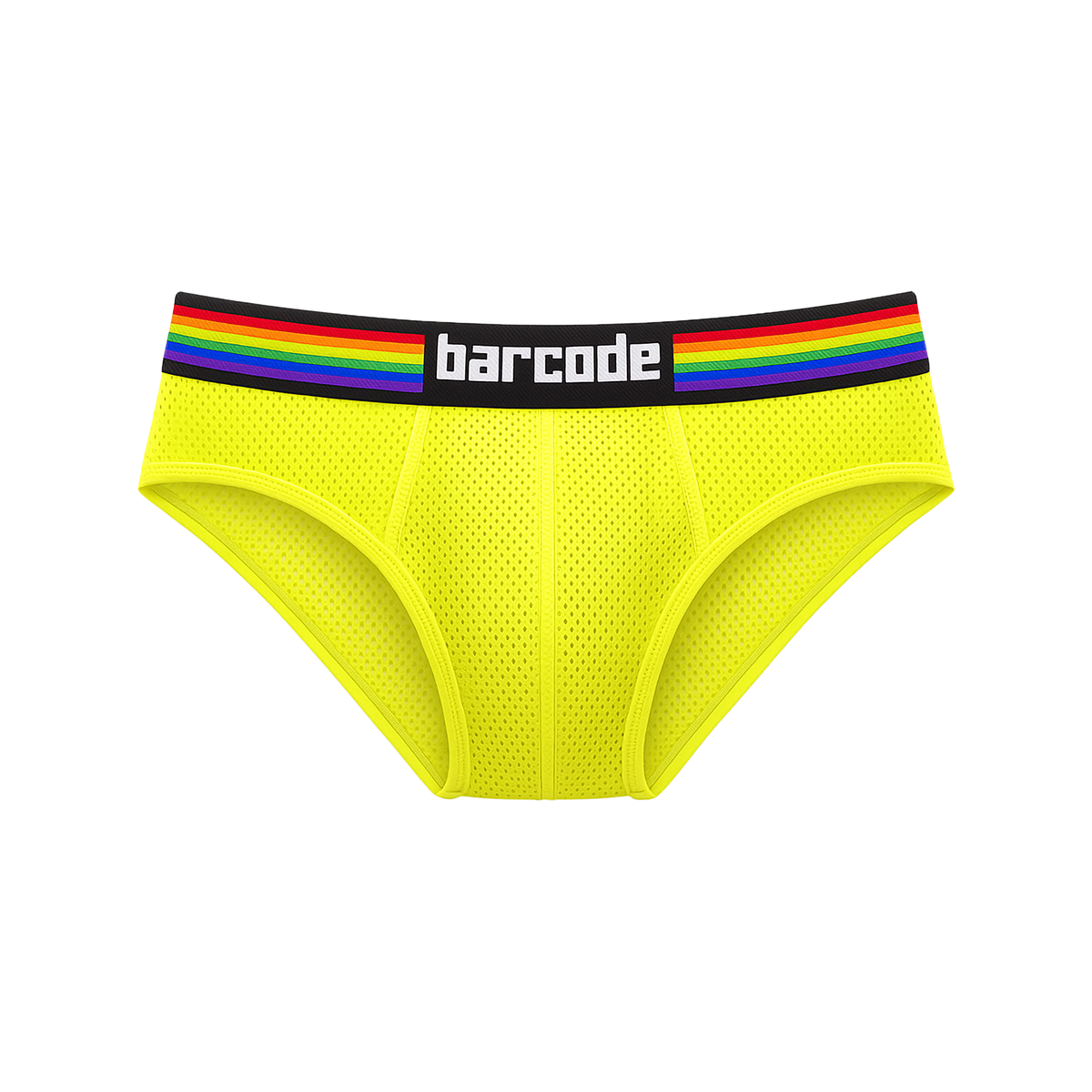 Barcode Berlin Pride Brief Neongreen