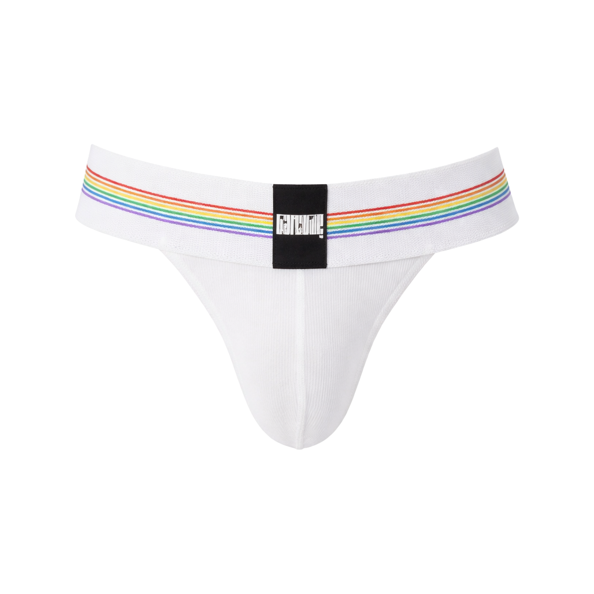 Barcode Berlin Thong Proud Boy White