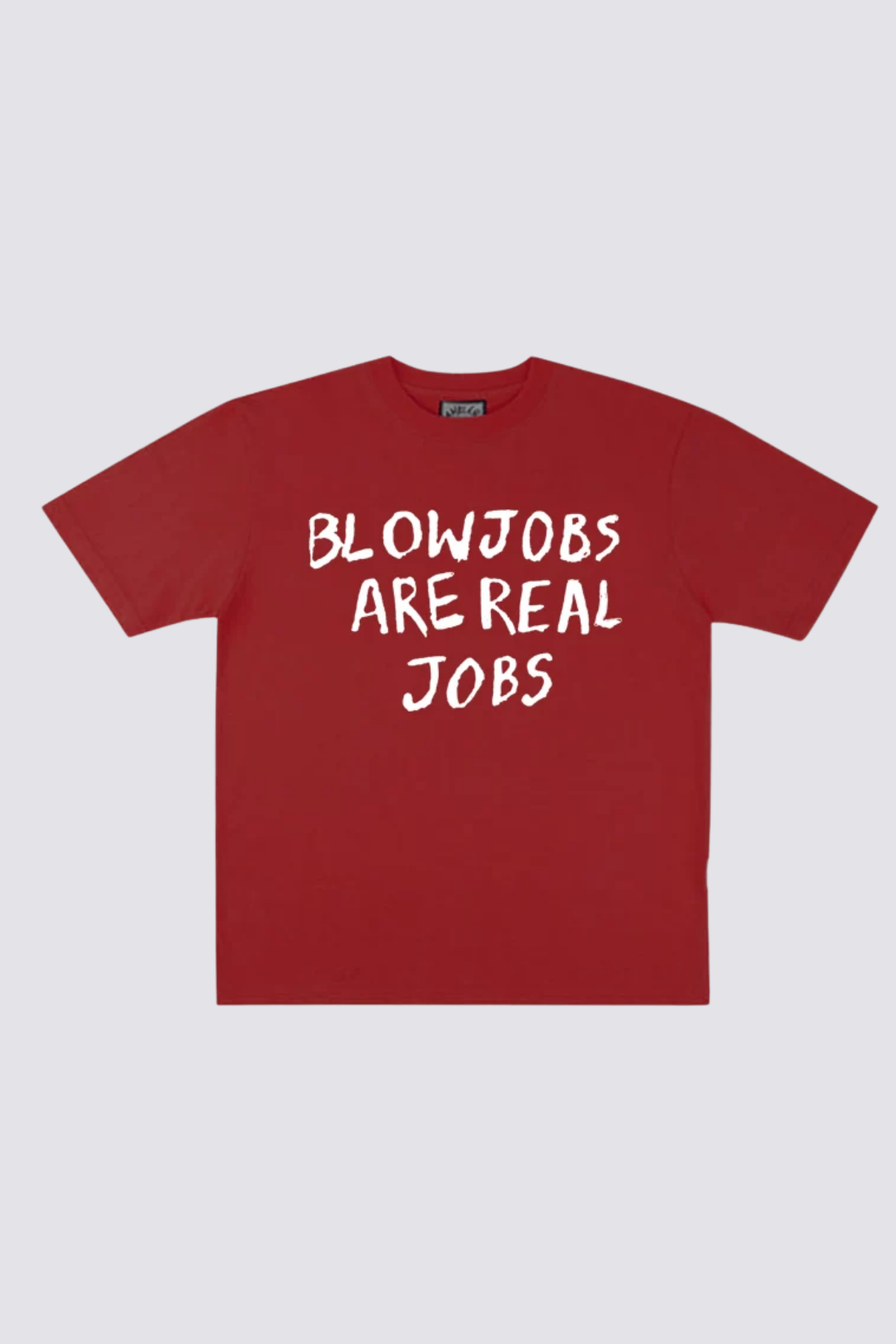 Bare Ink Print T-Shirt Wine
