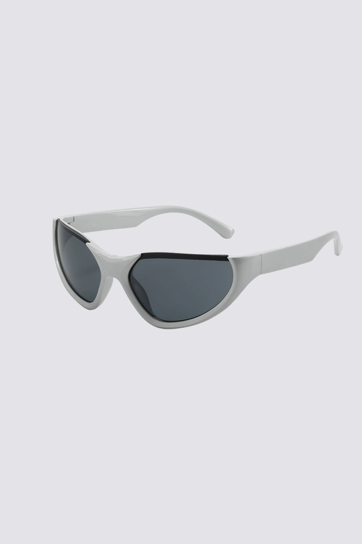 Black Veil Sunglasses Silver