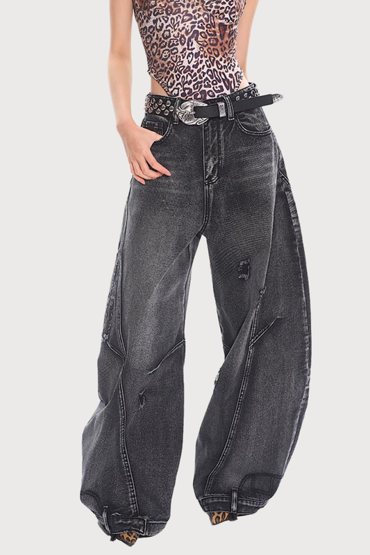 Blast Tone Wide Leg Jeans