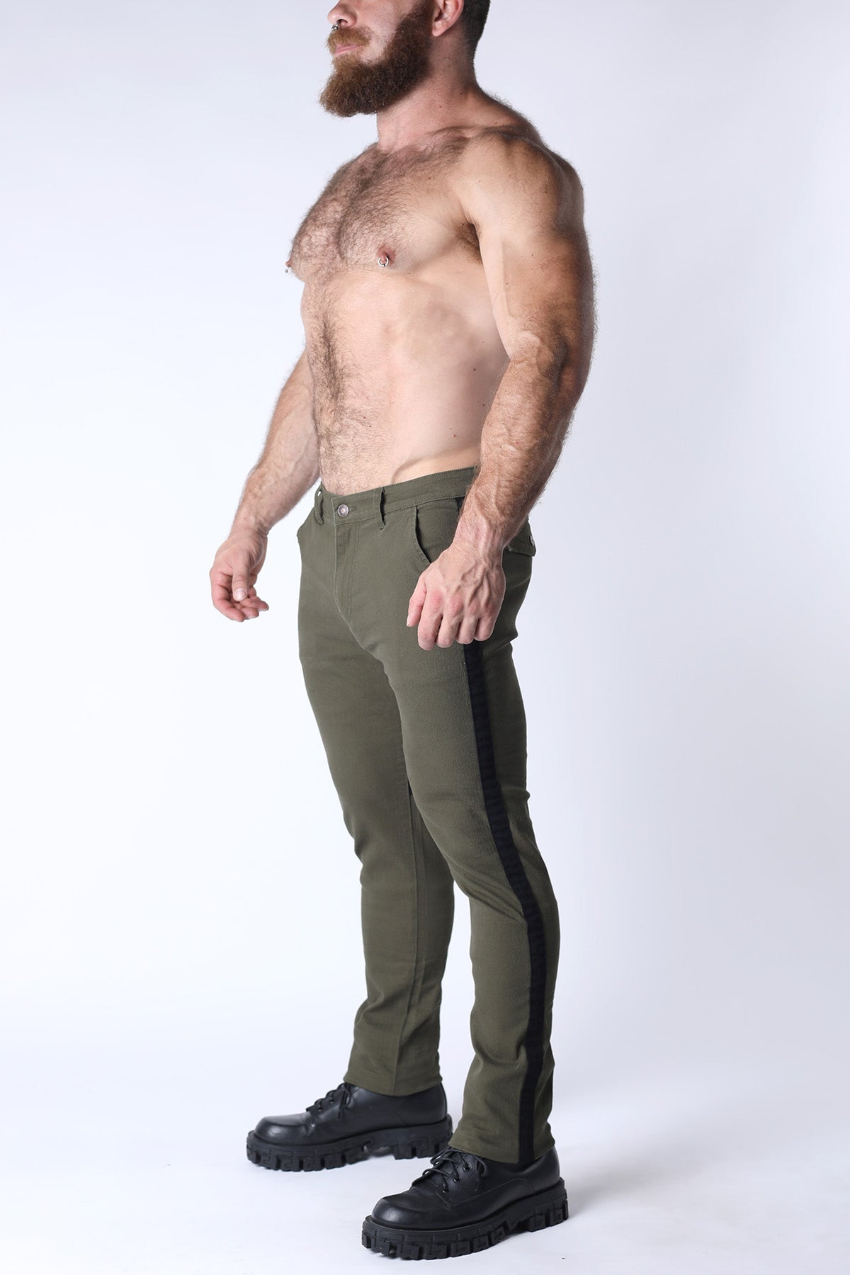 Brigade Twill Saddle Zipper Pant (Wholesale) - TIMOTEO