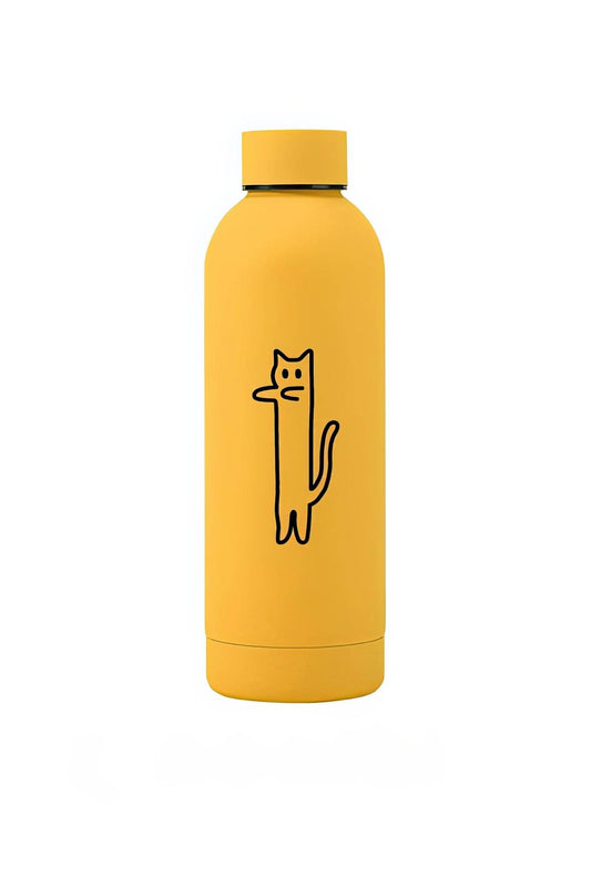 FluidCat Insulated Mug – Cute & Large Capacity(500ML)