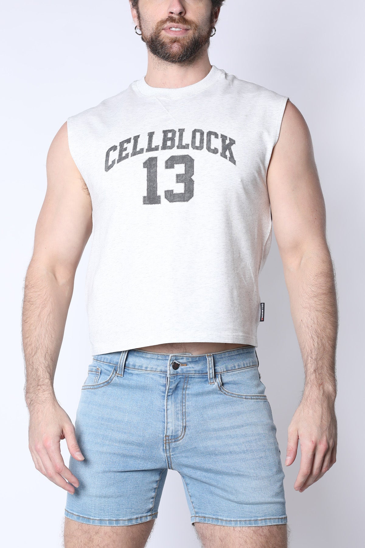 CB13 Sport Cropped Muscle Tank