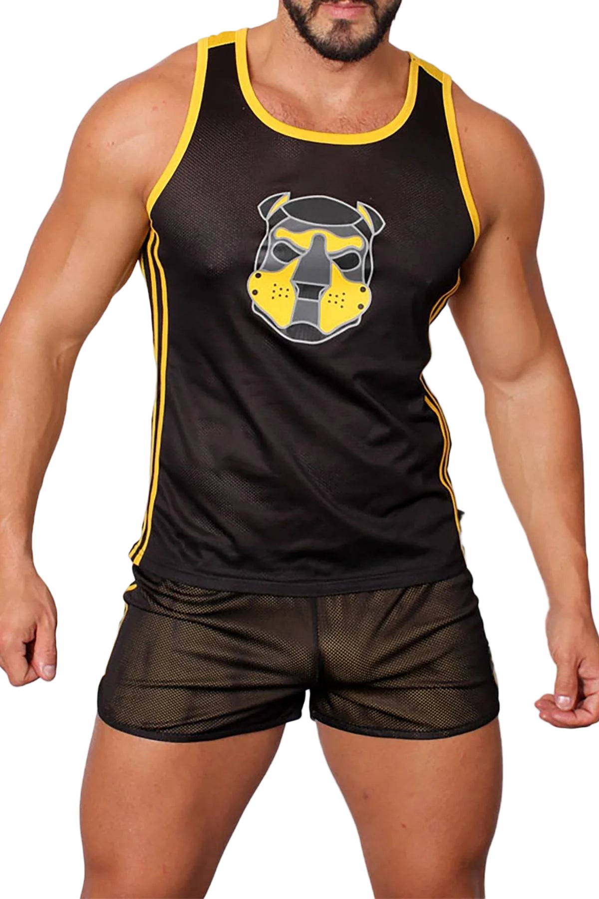 Cell Block 13 Kennel Club Tank Top Yellow