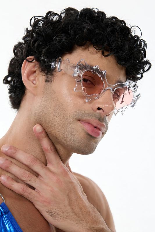 Chrome Shade Sunglasses Pink