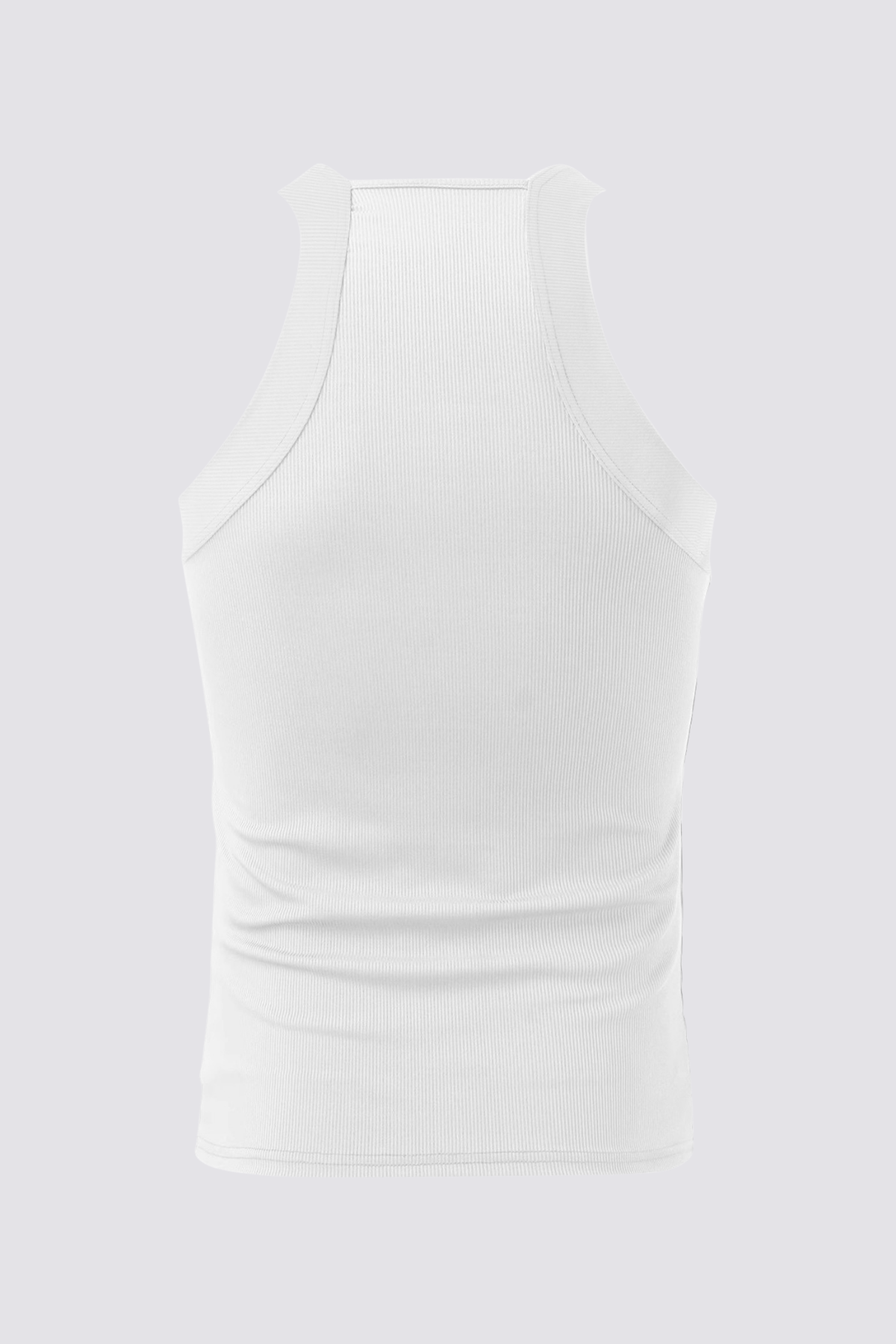 Clear Symbol Rose Print Sleeveless Top