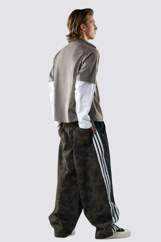 Clutch Unit Dye Wide Leg Jeans