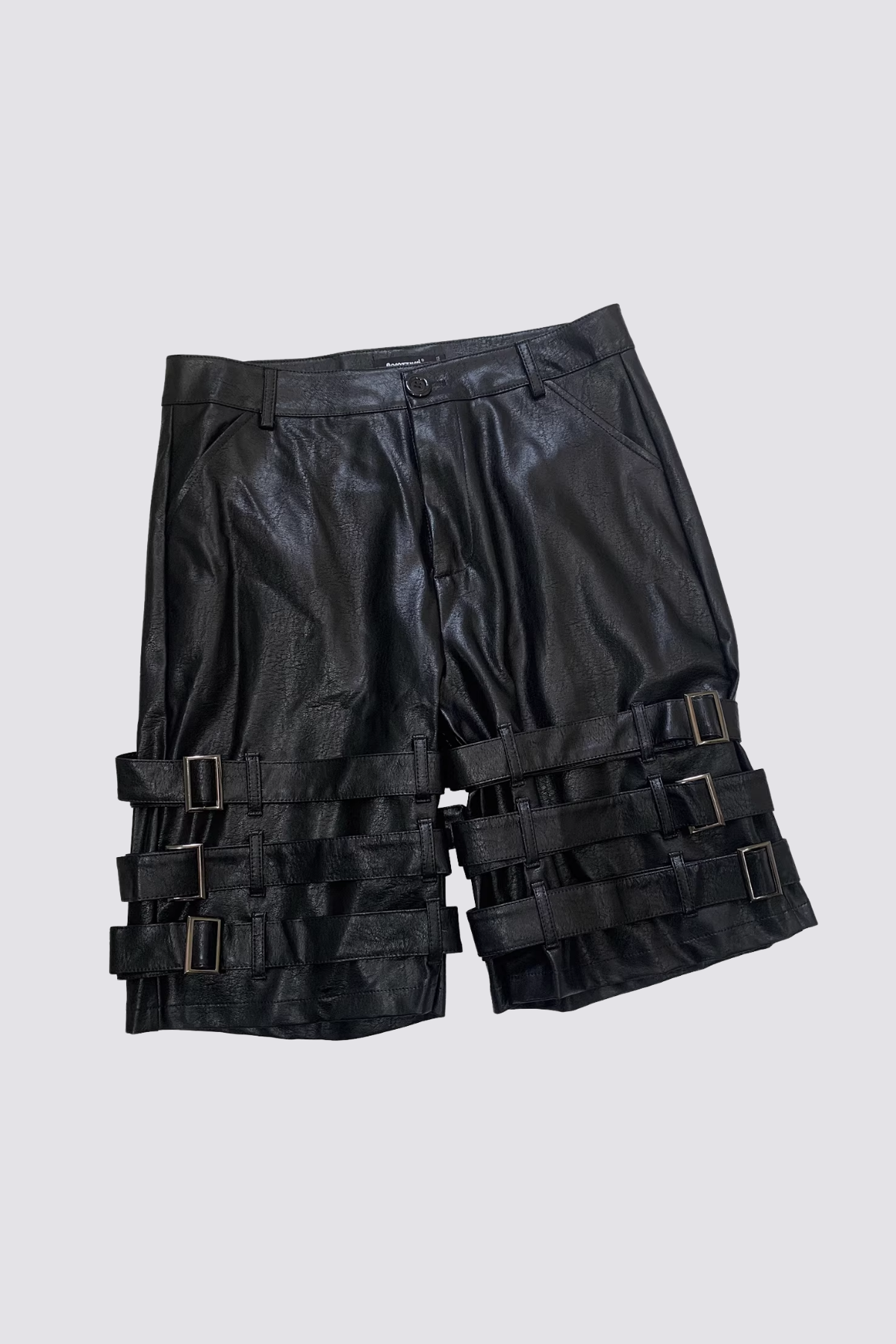 Cold Passage Leather Shorts