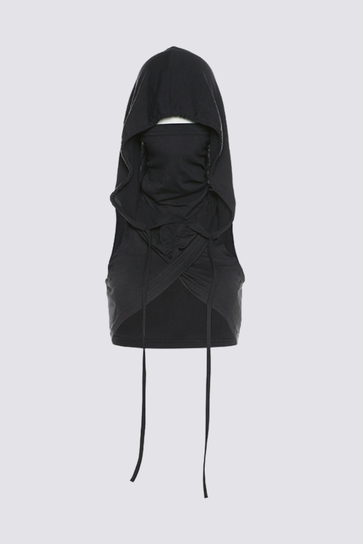 Complex Rise Hooded Crop Top