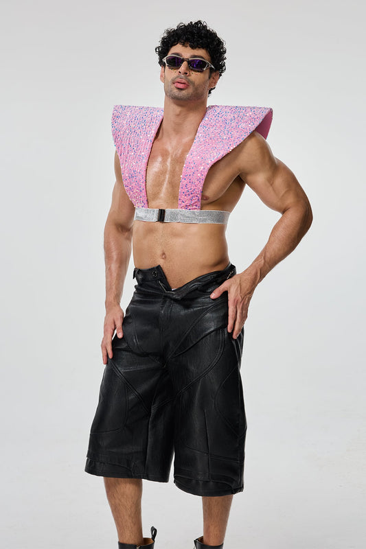 Core Glimpse Sequin Armor Top
