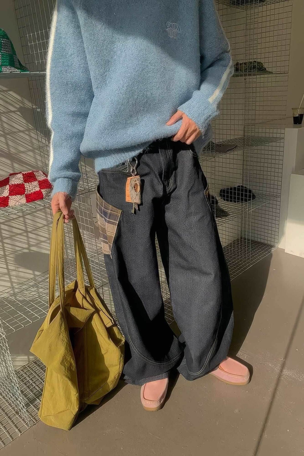 Crossover Stitch Denim