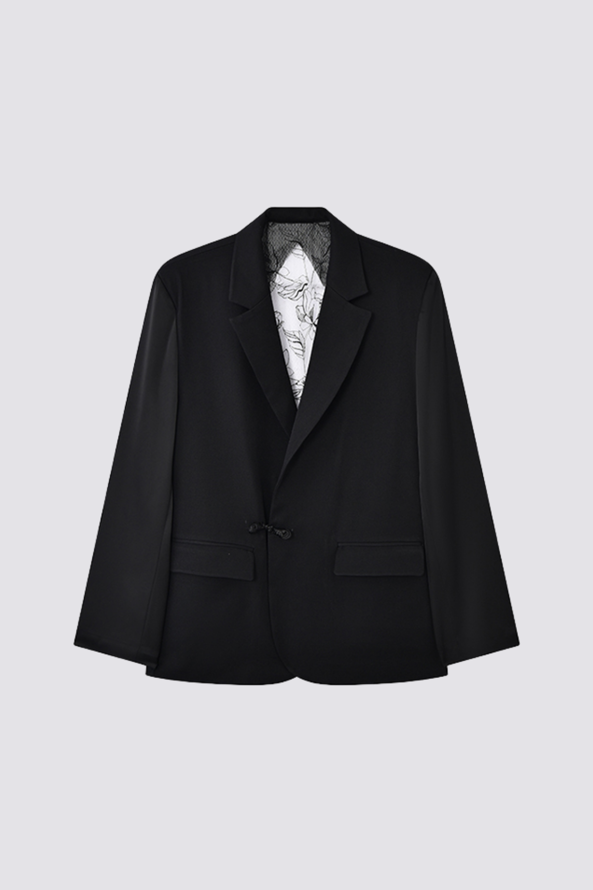 Curve Drop Backless Jacket