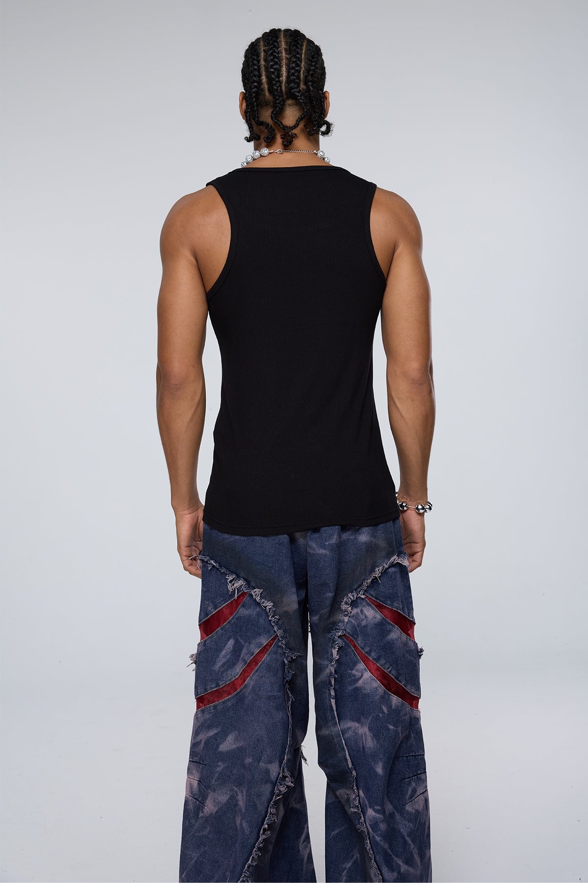 Deep Raven Tank Top Black